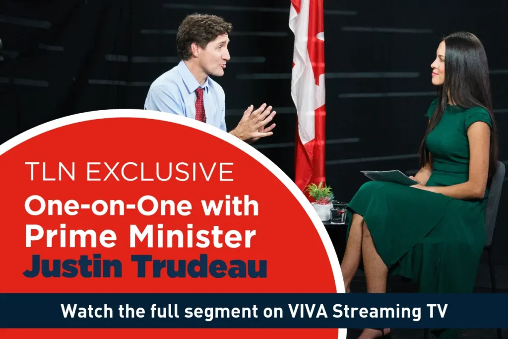 TLN TV Exclusive: One-on-One with Prime Minister Justin Trudeau