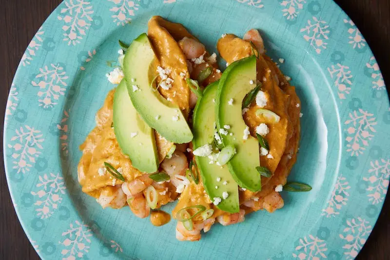 Shrimp Enchiladas in a Rich Tomato Sauce by Pati Jinich on Pati's Mexican Table Shrimp Enchiladas in a Rich Tomato Sauce by Pati Jinich on Pati's Mexican Table