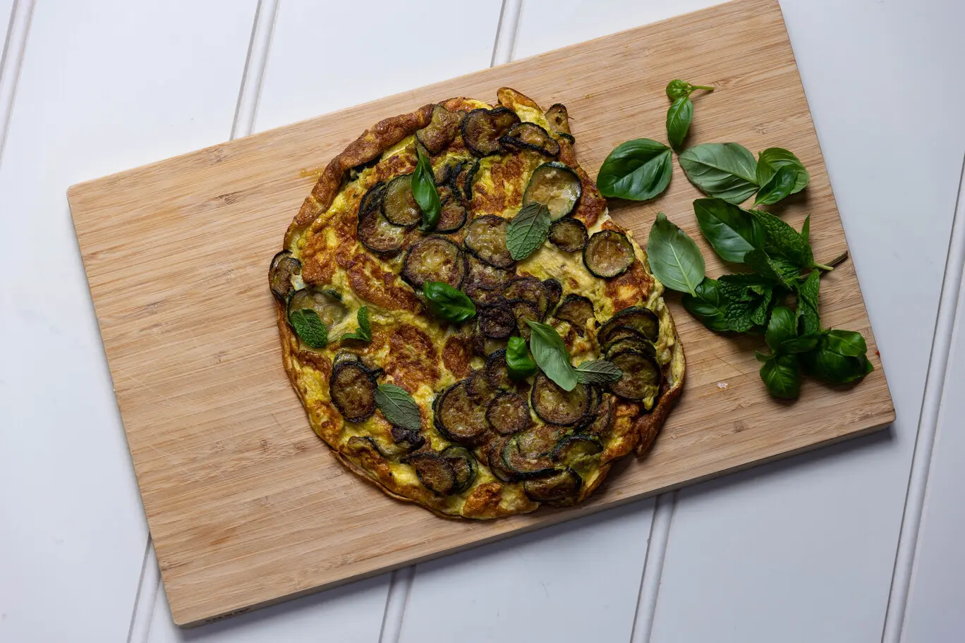 silvias Authentic Italian frittata with Zucchini