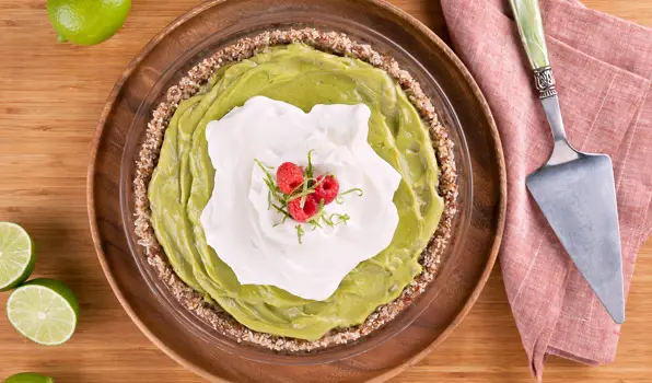 avocado lime pie